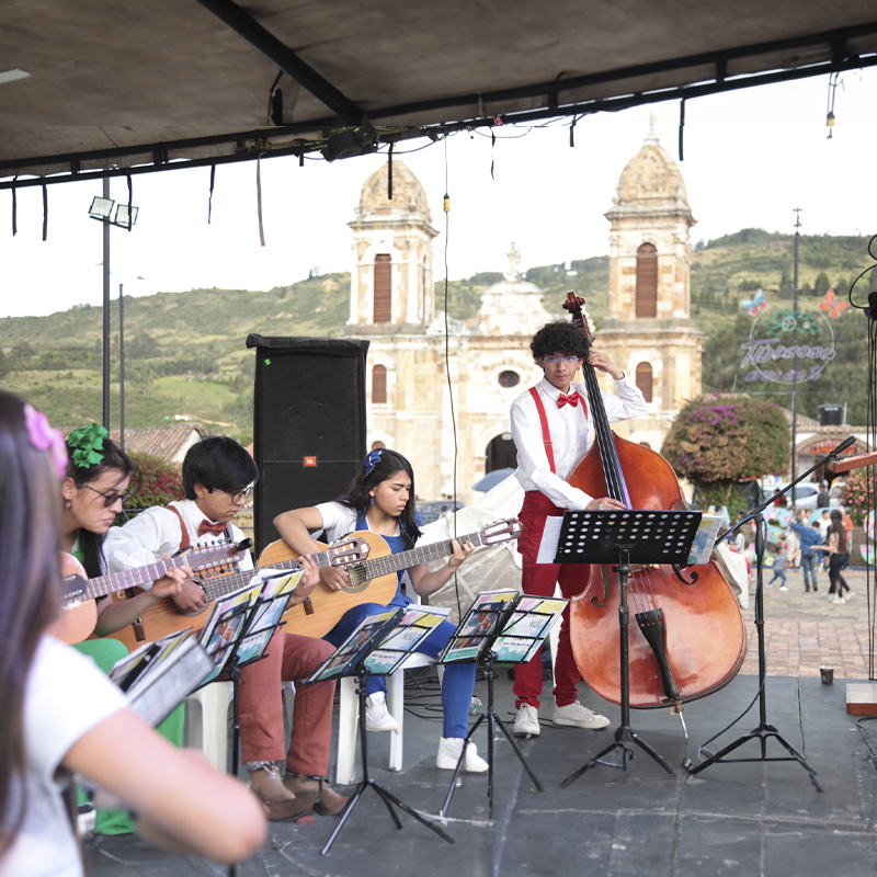 ¡Los niños fueron los verdaderos protagonistas en el Encuentro Nacional Infantil y Juvenil de Música Andina Colombiana "Feijoito de Oro"!